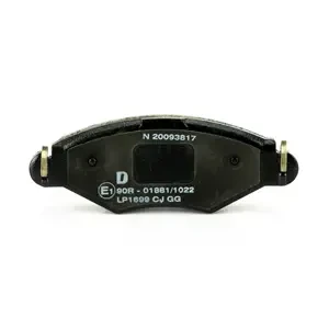 Klocki hamulcowe przód PEUGEOT 206 DELPHI