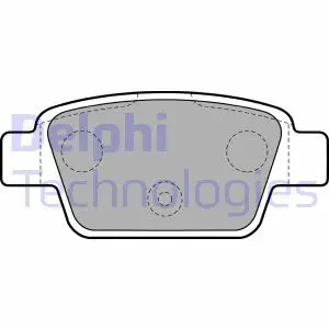 Klocki hamulcowe tył FIAT BRAVO II DELPHI