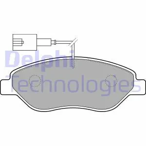 Klocki hamulcowe przód FIAT STILO DELPHI