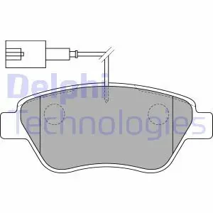 Klocki hamulcowe przód FIAT PUNTO DELPHI