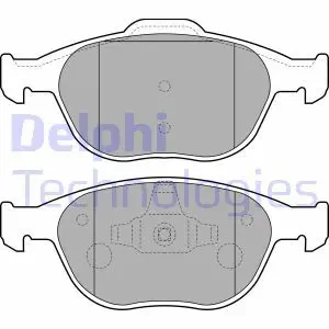 Klocki hamulcowe przód FORD FIESTA IV DELPHI