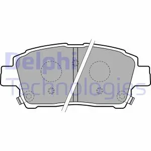 Klocki hamulcowe przód TOYOTA MR2 III DELPHI