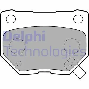 LP1780 DELPHI Klocki hamulcowe tył