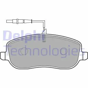 Klocki hamulcowe przód CITROËN C8 DELPHI