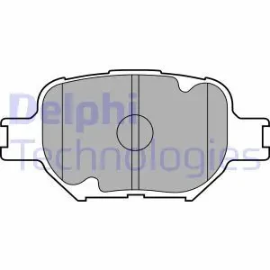 LP1804 DELPHI Klocki hamulcowe przód