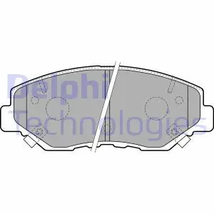 Klocki hamulcowe przód HONDA CR-V II DELPHI