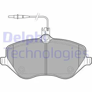 Klocki hamulcowe przód PEUGEOT 407 DELPHI