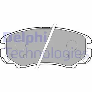 Klocki hamulcowe przód HYUNDAI SONATA V DELPHI