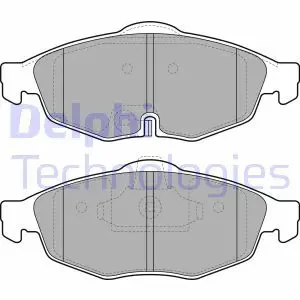 Klocki hamulcowe przód CHRYSLER SEBRING II DELPHI