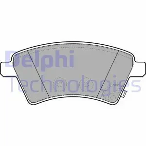 Klocki hamulcowe przód FIAT SEDICI DELPHI