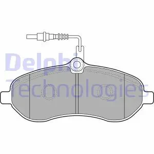 Klocki hamulcowe przód CITROËN JUMPY DELPHI