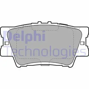 Klocki hamulcowe tył TOYOTA AVALON DELPHI