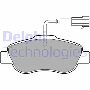 Klocki hamulcowe przód FIAT PANDA DELPHI