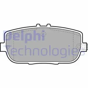 Klocki hamulcowe tył ABARTH 124 Spider DELPHI