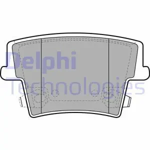 LP2035 DELPHI Klocki hamulcowe tył