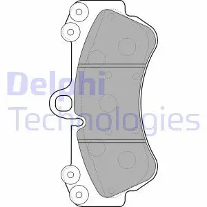Klocki hamulcowe przód VW TOUAREG II DELPHI