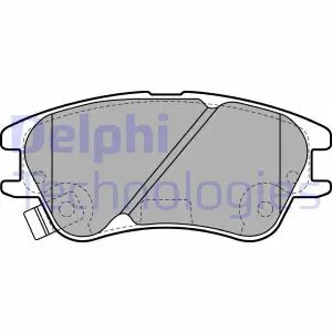 Klocki hamulcowe przód HYUNDAI ATOS DELPHI