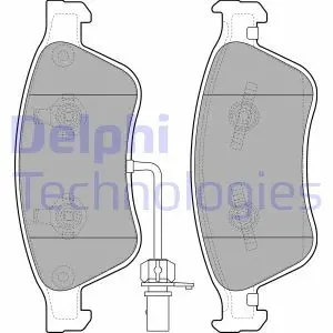 Klocki hamulcowe przód AUDI A8 D3 DELPHI