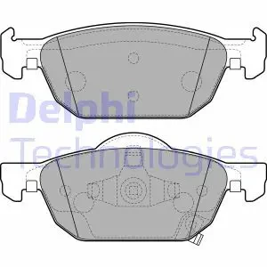 Klocki hamulcowe przód HONDA CIVIC X DELPHI