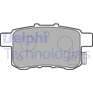 LP2145 DELPHI Klocki hamulcowe tył