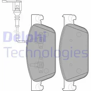 Klocki hamulcowe przód VW TRANSPORTER T6 DELPHI