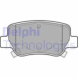 Klocki hamulcowe tył TOYOTA AVENSIS Kombi (_T27_) DELPHI