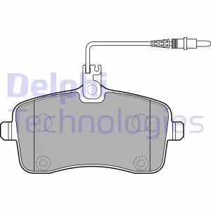 Klocki hamulcowe przód PEUGEOT 407 SW DELPHI