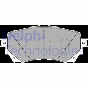 Klocki hamulcowe przód MAZDA 6 III DELPHI