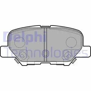 Klocki hamulcowe tył MITSUBISHI OUTLANDER III DELPHI