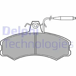 Klocki hamulcowe przód PEUGEOT J5 DELPHI