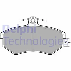 Klocki hamulcowe przód AUDI A4 B5 DELPHI
