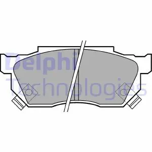 Klocki hamulcowe przód HONDA CIVIC V DELPHI