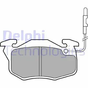 Klocki hamulcowe przód CITROËN ZX DELPHI
