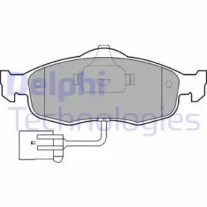 Klocki hamulcowe przód FORD SCORPIO II DELPHI