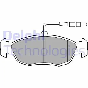 Klocki hamulcowe przód PEUGEOT 306 DELPHI