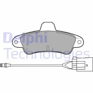 Klocki hamulcowe tył FORD MONDEO II DELPHI