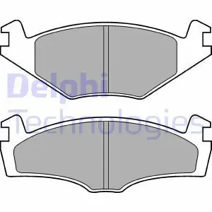 Klocki hamulcowe przód VW POLO II DELPHI