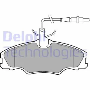 Klocki hamulcowe przód PEUGEOT 406 DELPHI