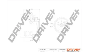 413 CDI, 411 CDI, 408 CDI, 416 CDI Dr!ve+ filtr paliwa MERCEDES-BENZ SPRINTER B904 Dr!ve+