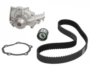 1.0 SX CHEVROLET SPARK Pompa wodna + zestaw paska rozrządu MAGNETI MARELLI
