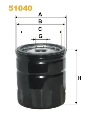 Filtr oleju OPEL ASTRA H WIX FILTERS