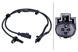 Czujnik, prędkość obrotowa koła TOYOTA AVENSIS III HELLA 6PU 358 218-021
