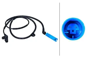 6PU 358 218-281 HELLA Czujnik, prędkość obrotowa koła