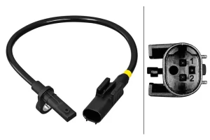 Czujnik, prędkość obrotowa koła MERCEDES-BENZ GLS X166 HELLA 6PU 358 217-161