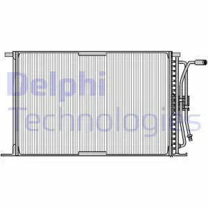 1.8 D Skraplacz chłodnica klimatyzacji FORD FIESTA DELPHI