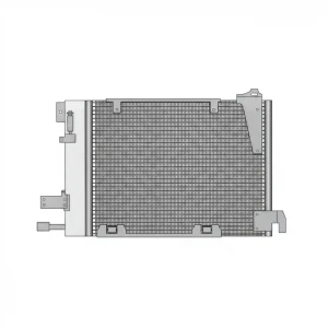 1.7 CDTI, 2.0 DI, 1.7 TD, 2.2 DTI, 2.2 16V, 1.7 DTI, 2.0 DTI Skraplacz chłodnica klimatyzacji OPEL ASTRA G DELPHI