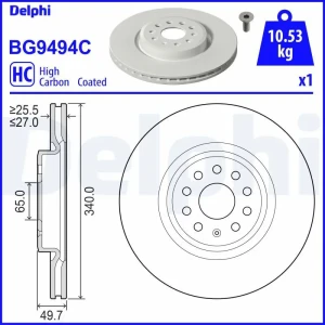 Tarcza hamulcowa VW ID.4 DELPHI