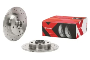 Tarcza hamulcowa CITROËN C4 I BREMBO