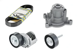 1.4 TSI Pompa wodna + zestaw paska klinowego wielorowkowego VW PASSAT B6 SNR