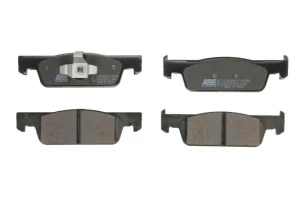 C1r046-p zestaw klocków hamulcowych, hamulce tarczowe SMART FORTWO III ABE